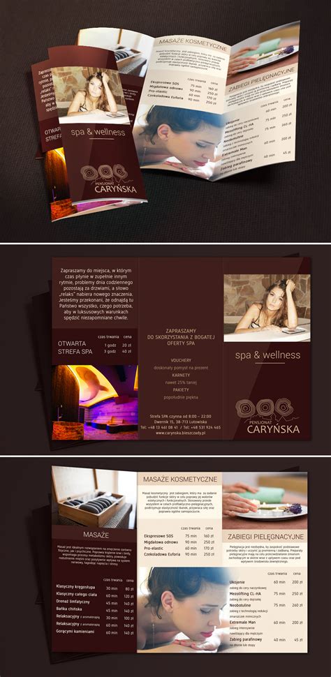 Collection Of Appealing Spa Brochure Design Ideas | Naldz Graphics