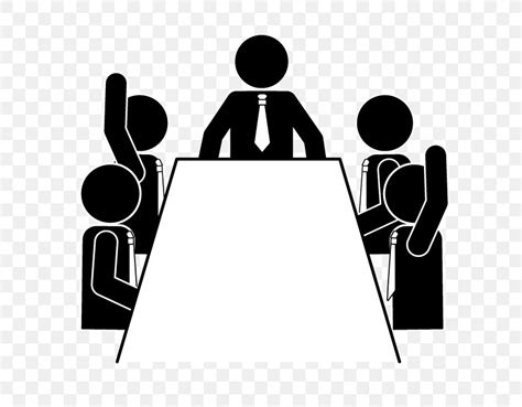 Meeting Clip Art, PNG, 640x640px, Meeting, Area, Black, Black And White ...