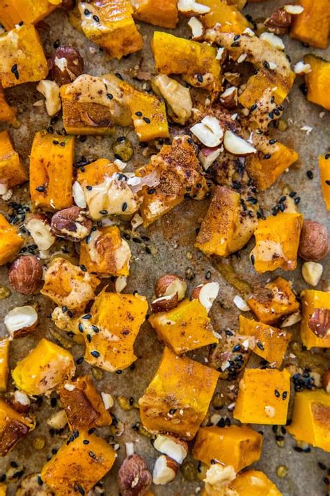 Roasted Kabocha Squash with Maple Cinnamon Tahini - The Roasted Root