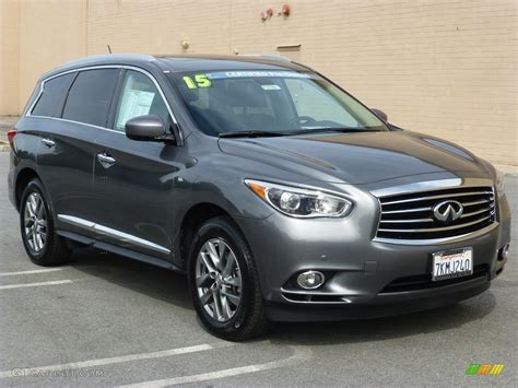 2015 Graphite Shadow Infiniti QX60 3.5 AWD #111306323 Photo #25 ...