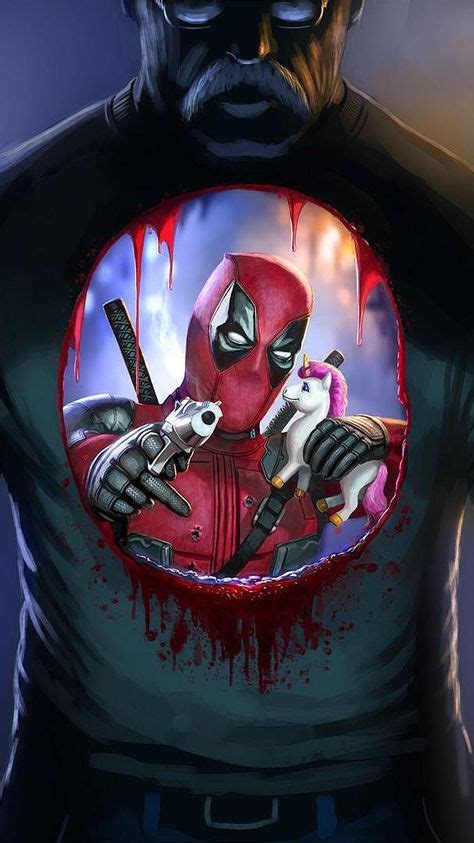 Download Deadpool And Unicorn IPhone Wallpaper Top Free Awesome ...