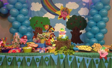 Kirby birthday | Kids birthday party, Birthday, 4th birthday parties