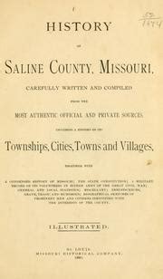 History of Saline County, Missouri | Open Library