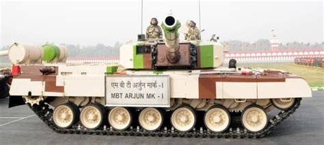 Arjun Mk-I MBT Main Battle Tank India: Details and Specifications