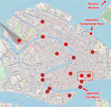 Venice – PDF tourist map – What to see? Guide.