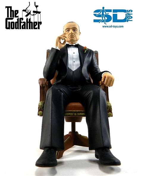 The Godfather: Don Vito Corleone PVC Statue - Movie Icons by SD Toys ...