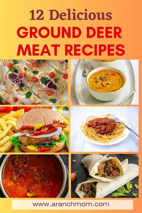 12 Ground Deer Meat Recipes - A Ranch Mom