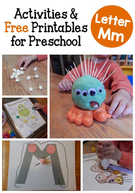 Letter M activities for preschool - The Measured Mom