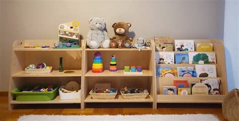 Étagère à jouets montessori rangement pour enfants étagère à - Etsy France