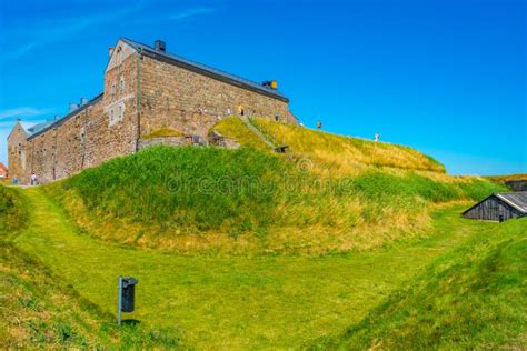 Fortification of Varberg Fortress in Sweden Stock Photo - Image of ...