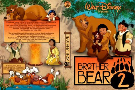 Brother Bear 2 - Movie DVD Custom Covers - 5434Brother Bear 2 1 :: DVD Covers