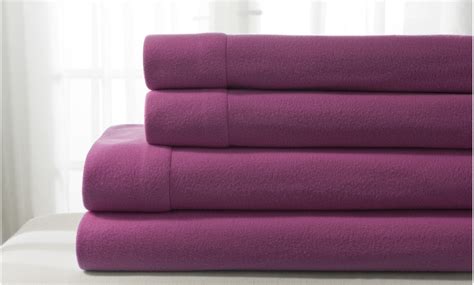 Clearance: Winter Nights Fleece Sheet Set (3- or 4-Piece) | Groupon