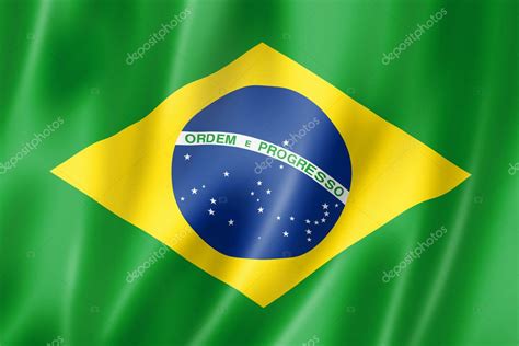 Brazilian flag — Stock Photo © daboost #10884504