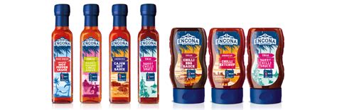 Reach - Encona Sauces Packaging Design