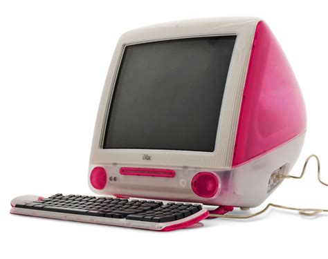 Prop Hire - Apple iMac G3 - Strawberry Red - - Practical / Working