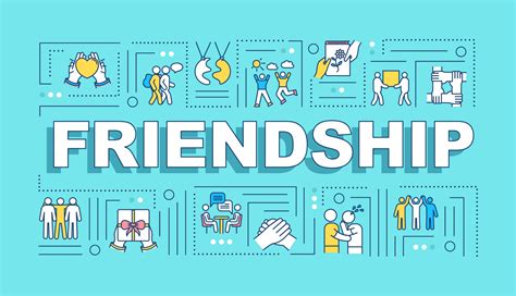 Friendship word concepts banner 3330188 Vector Art at Vecteezy