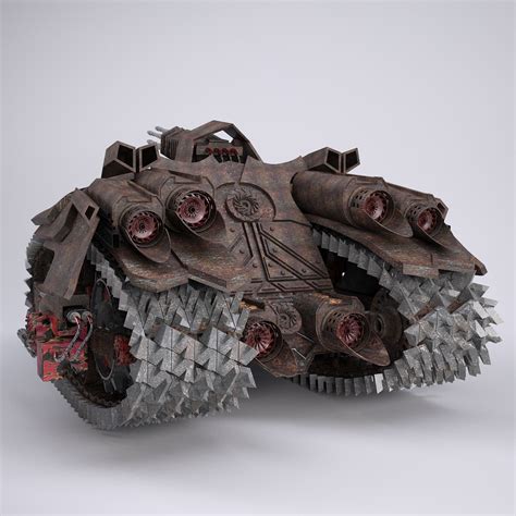 Tank Sci-Fi 3D Model $139 - .obj .fbx .3ds .max - Free3D