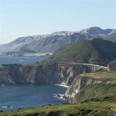 Lucia, Lucia, California - View of the coast from Highway nr.1 in ...