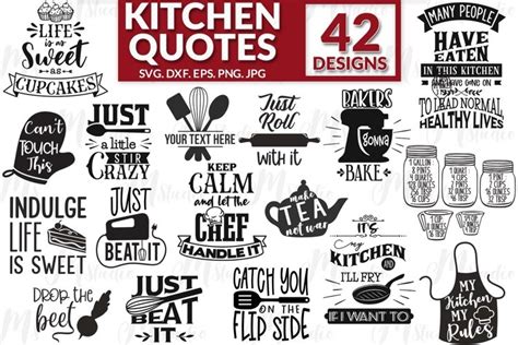 Kitchen Quotes svg bundle, Monogram, Kitchen Measurement.