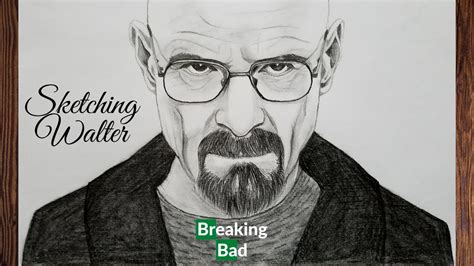 Drawing Walter White (Heisenberg) portrait from Breaking Bad TV Series | Pencil Sketch | # ...