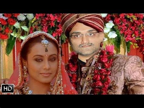 Aditya Chopra And Rani Mukerji Wedding Photos