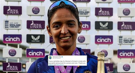 “Truly a red letter day for Women’s Cricket in India” – Harmanpreet ...