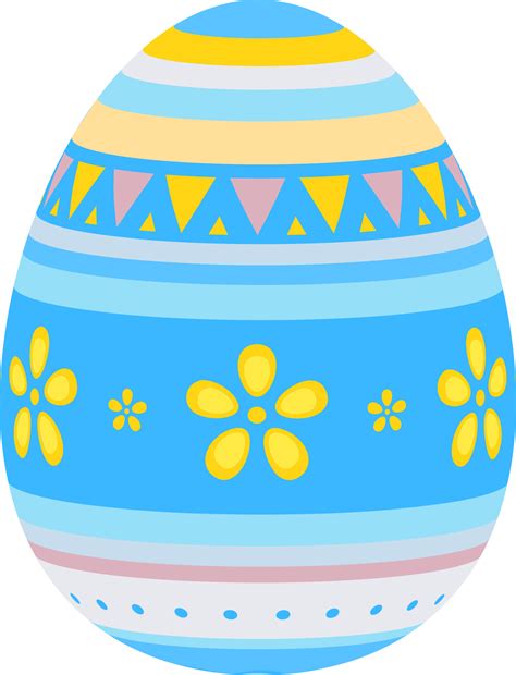 Happy Easter Day colorful egg isolated 15099464 PNG