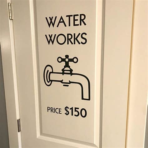 Water Works Wall Vinyl Wall Vinyl, Vinyl Decals, Waterworks, Game Room, Board Games, Basement ...