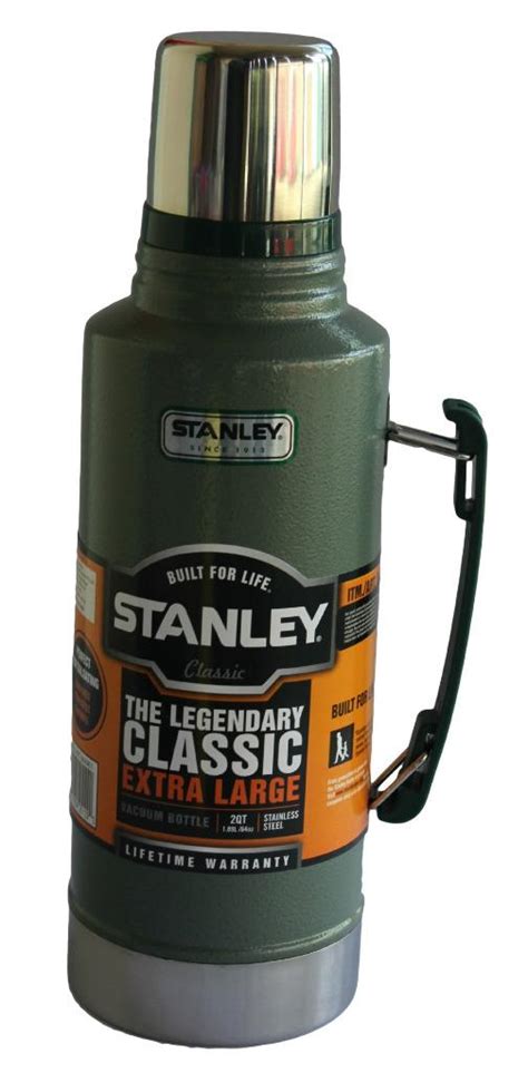 Stanley Classic Flask 1.89L Stainless Steel Extra Large Vacuum Thermos Flask | eBay