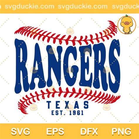 Texas Rangers Baseball SVG, Texas Rangers Baseball Team