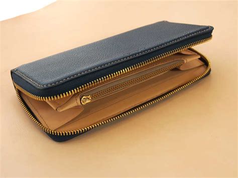 Leather Long Zipper Wallet Pattern – Leather Bag Pattern