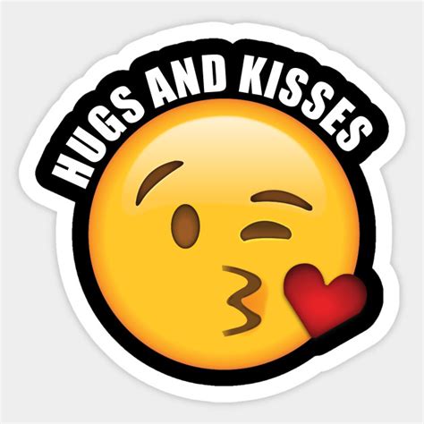 Friendship Hugs And Kisses Emoji, Sending a HUG your way! #hugday # ...