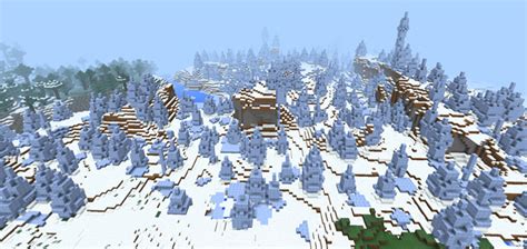 1507532159: Ice Spikes Biome At Spawn | Minecraft PE Seeds