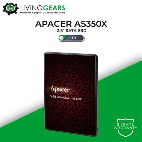 Apacer AS350/350X Panther 128GB / 256GB / 512GB /1TB 2.5" SATA III SSD For Notebook / PC Desktop ...