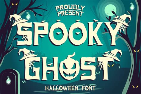 Spooky Ghost Font - Dafont Free