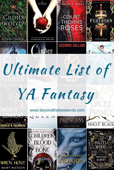 The Ultimate List of YA Fantasy Books: 65+ Picks - Beyond the Bookends ...