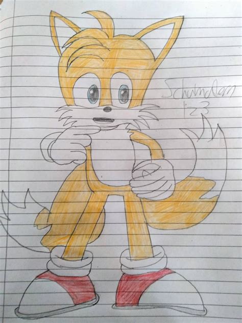 Tails the Fox Sketch by schumacher7 on DeviantArt