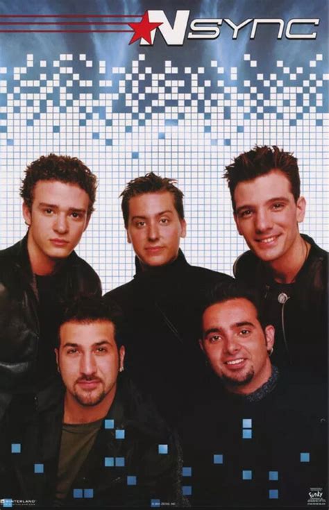 NSYNC Hangin' Justin Timberlake 2000 22x34 Poster | mail.napmexico.com.mx