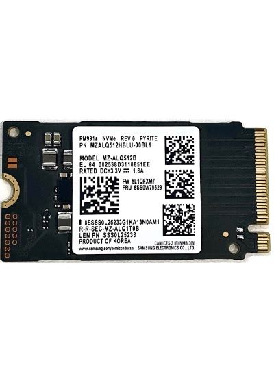 Samsung PM991a M.2 2242 NVMe 512GB SSD - e2zSTORE