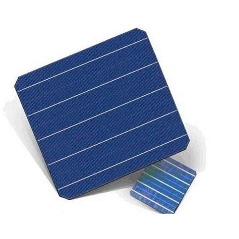Monocrystalline Silicon Solar cells, Thickness: 180, 5, Rs 49/piece ...