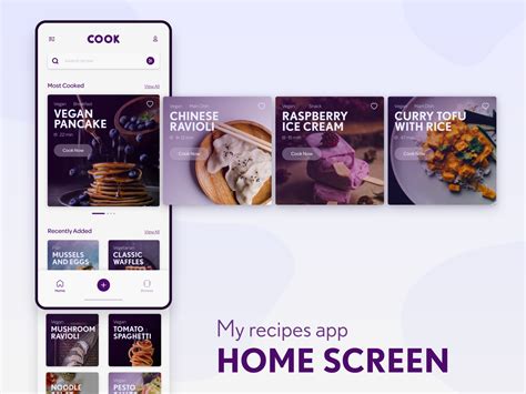 My recipes app by Chiara Colangelo on Dribbble