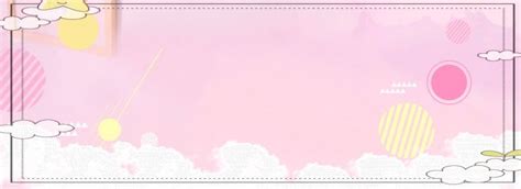 Pink Cute Background Banner | Background banner, Cute backgrounds ...