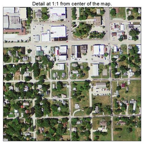 Aerial Photography Map of Corydon, IA Iowa