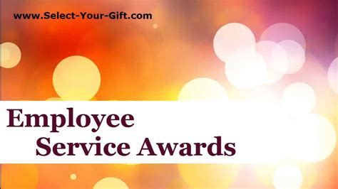 Employee Service Awards