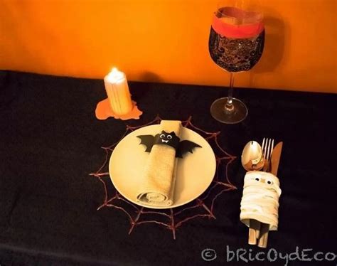 Ideas DIY para decorar la mesa en Halloween