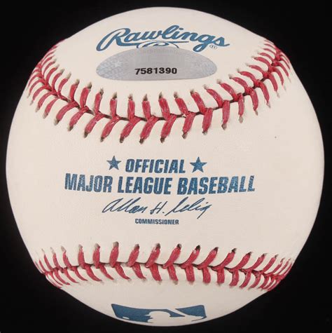 Jason Giambi Signed OML Baseball Inscribed "MVP 2000" (TriStar Hologram ...