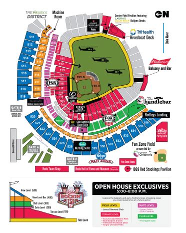 Cincinnati Reds Ballpark Seating Map | Review Home Decor