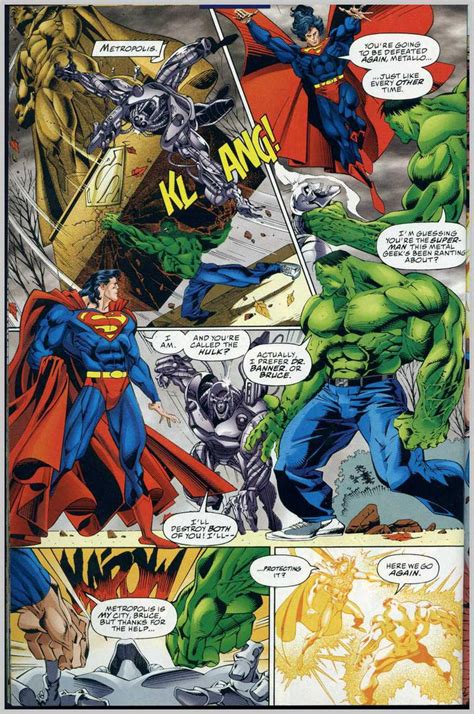 Hulk Meets Superman by greenman254 on DeviantArt