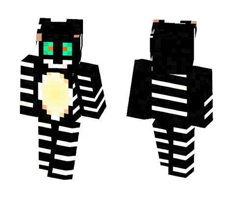 Download Black Cat Minecraft Skin for Free. SuperMinecraftSkins