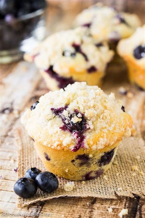 Homemade Blueberry Muffins | Deliciously Sprinkled